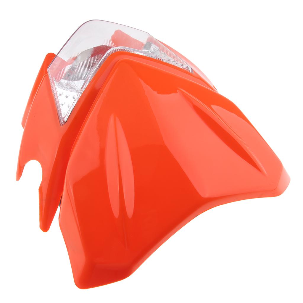 12V Motorcycle Headlights  for KTM EXC XC MXC 250 450 525 Orange