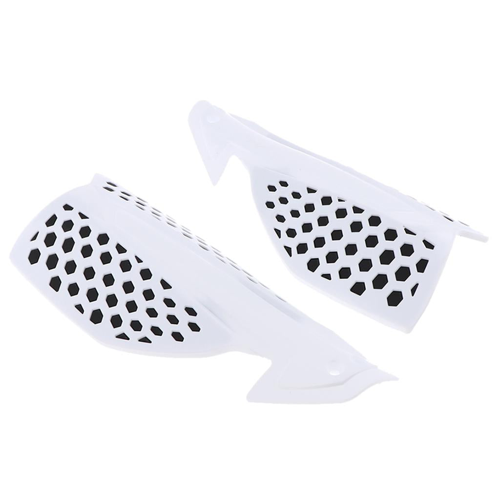  22mm 7/8" Dirt Bike Motorcycle Motocross Brush Bar Hand Guards White