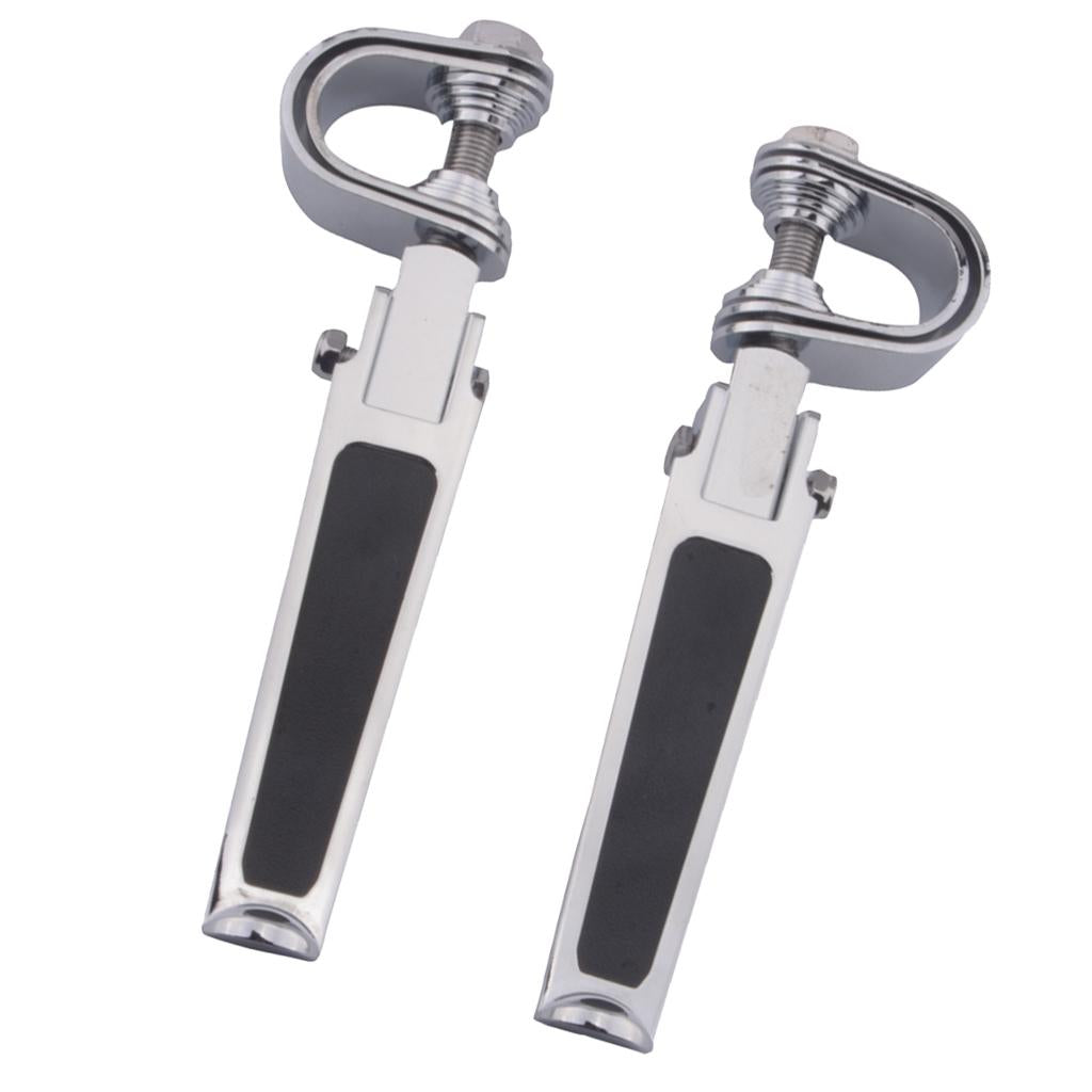 1inch to 1-1/4 inch  Motorcycle Engine Guard Highway Foot Pegs Footpeg Kit for Harley Models