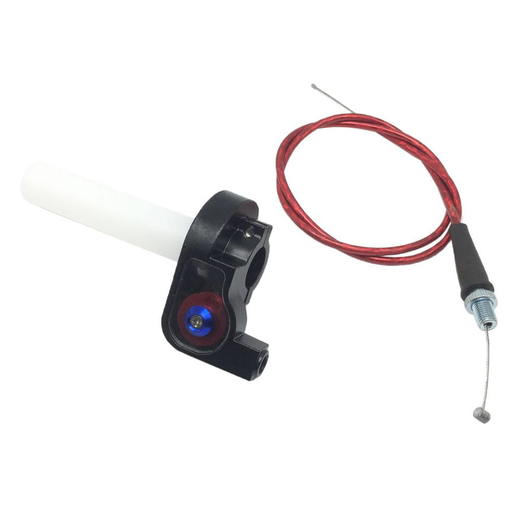 22mm (7/8") Quick Throttle Grip Twist & Cable for Pit bike 50-250cc