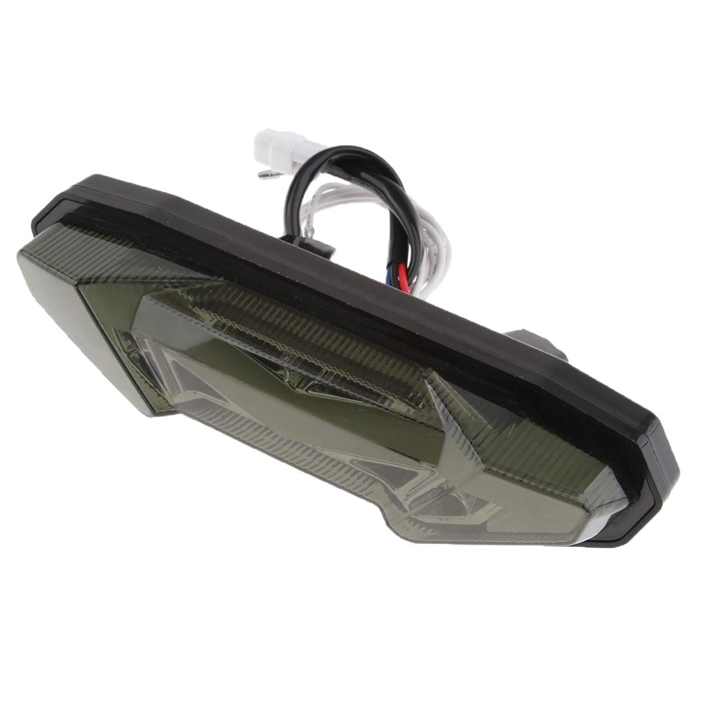 12v Multifunction LED License Plate Tail Rear Light Turn Signal Lights Steering Lamp for Yamaha Tracer 700 2016 Motorcycle