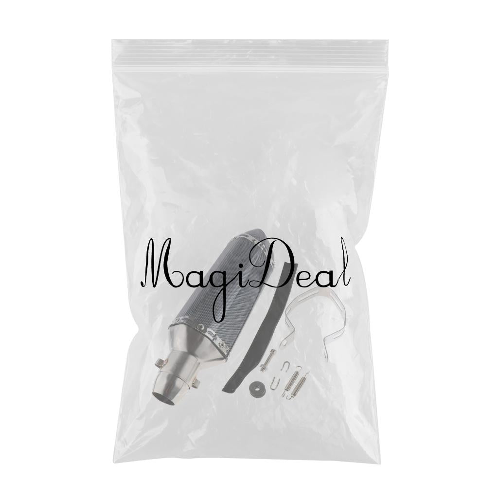 Motorcycle Exhaust Muffler Noise Reducer for Yamaha for Suzuki 400x110x110mm
