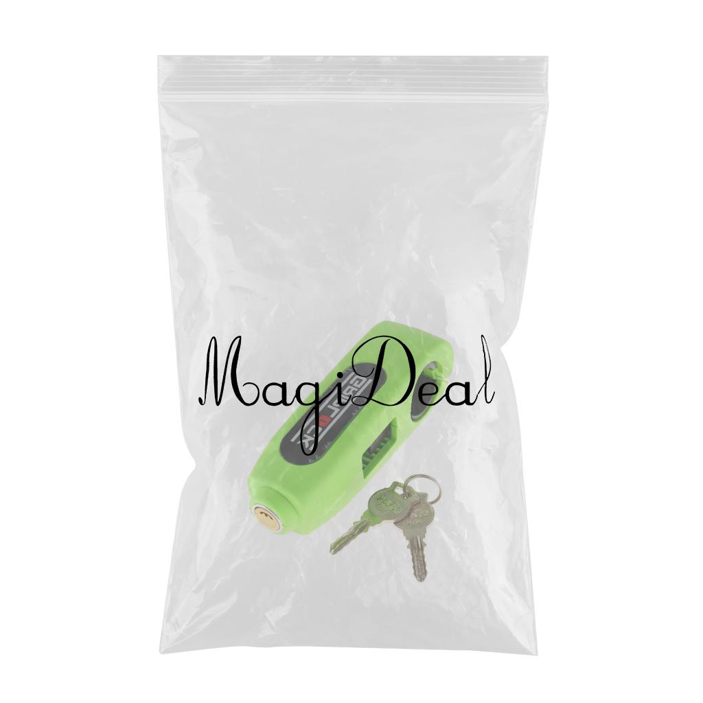 Handlebar Brake Grip Lever Lock Universal Suitable for Motorcycle Green