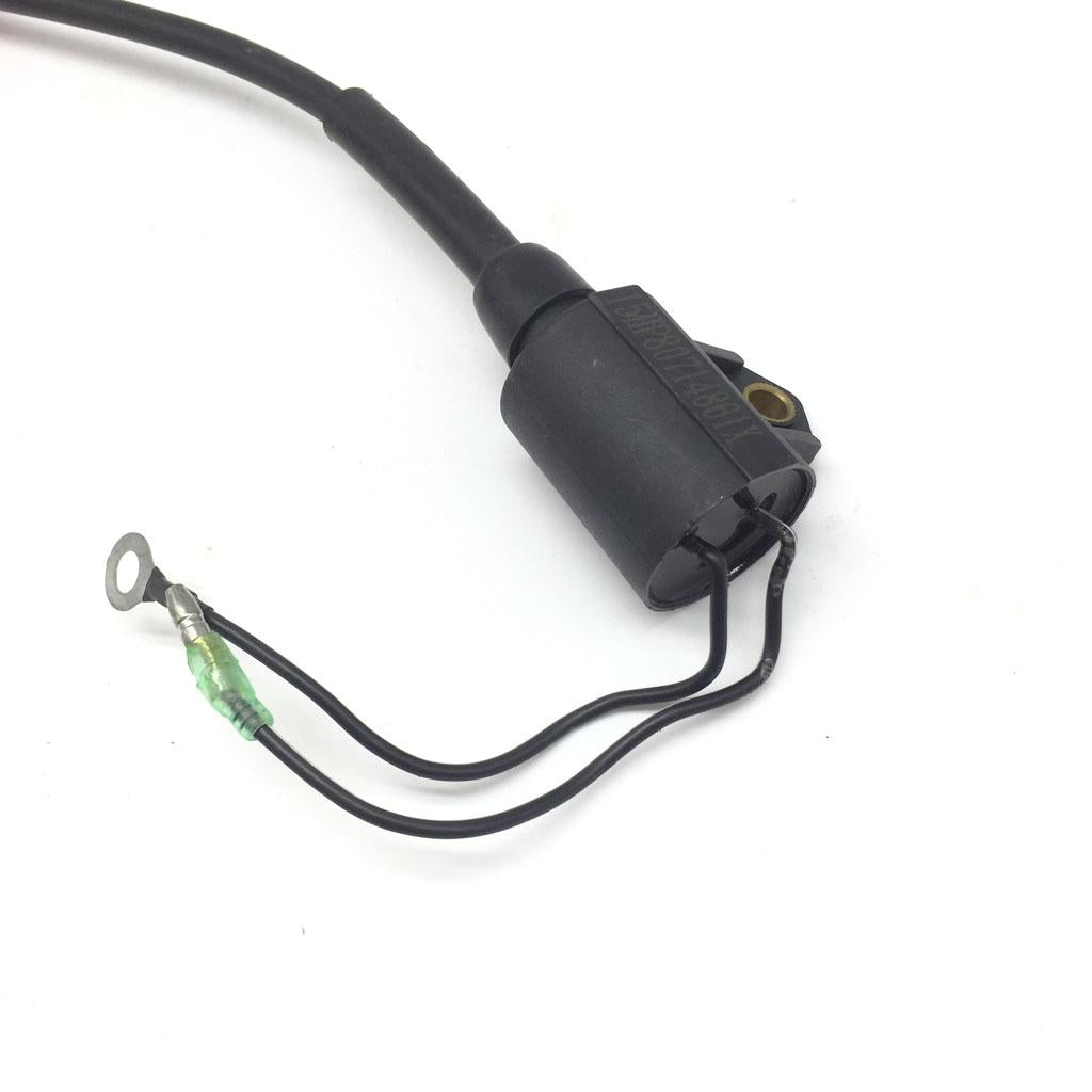 Ignition Coil for Rubber Cap for Yamaha Parsun Outboard 9.9HP 15HP 2-Stroke
