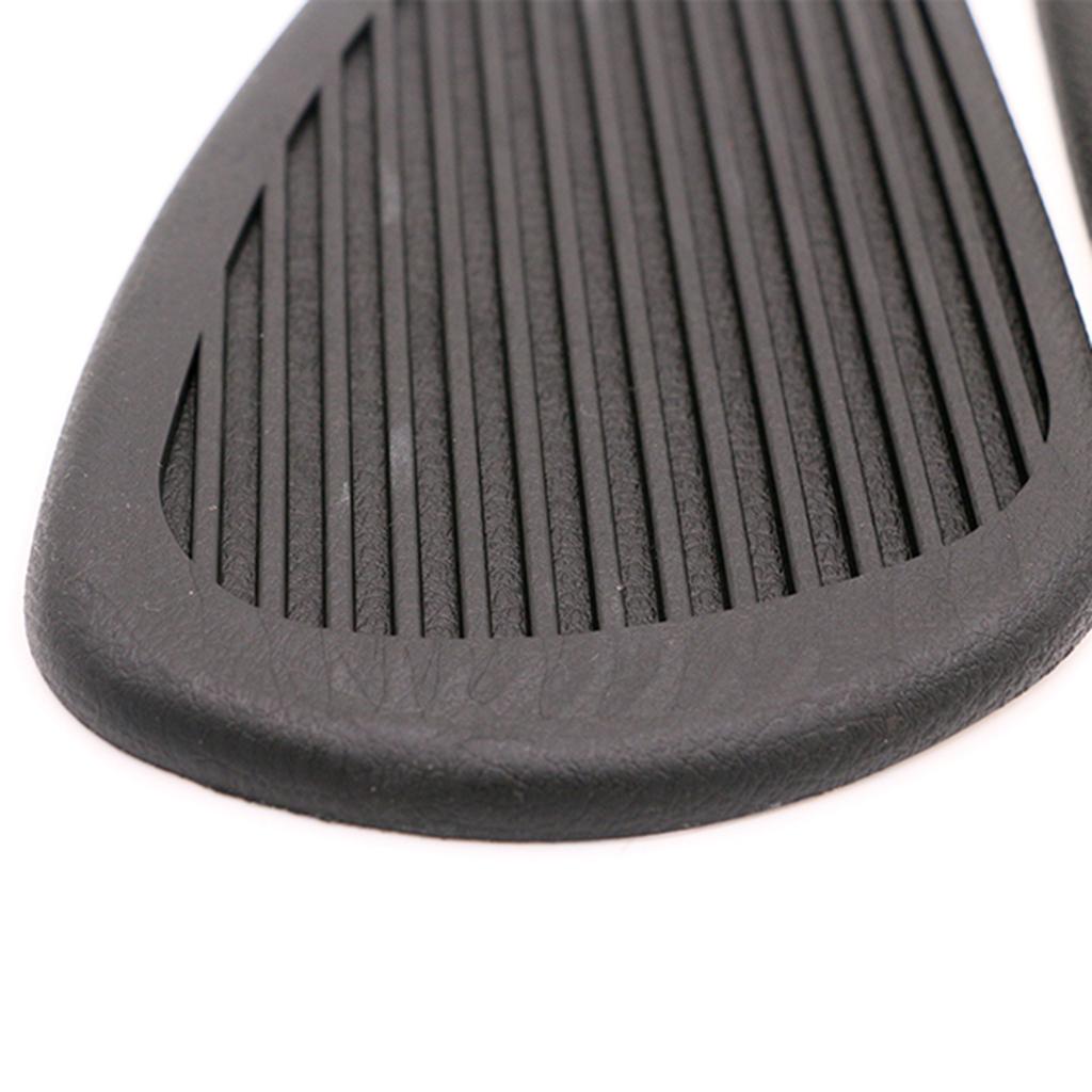 Anti- Slip Side Tank Traction Knee Grip Protectors Gas Tank Stickers  Black
