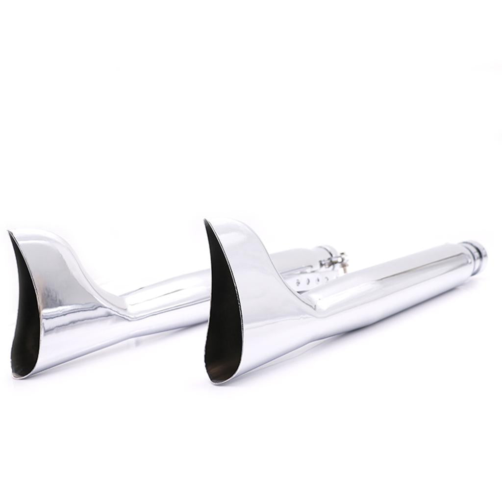 Universal Motorcycle Exhaust Pipe Muffler 45mm/1.8inch for Honda CG EN125 XL883 1200