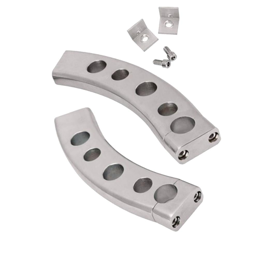 Motorcycle Handlebar Pullback Risers for Suzuki Boulevard M109R 06-09 Silver