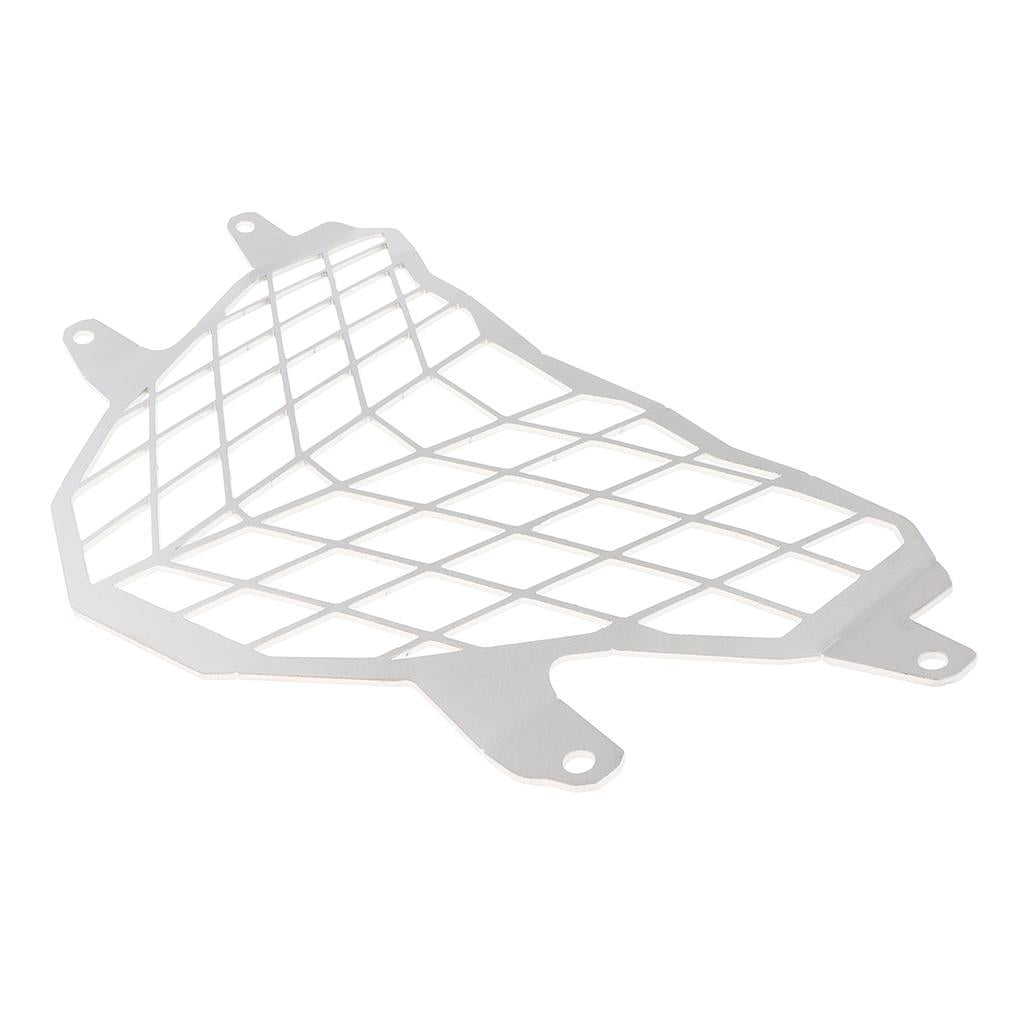 Motorcycle Headlight Grille Cover w/ Bracket for BMW G310GS 2017-2018 Silver