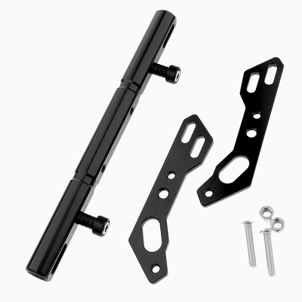 Universal Motorcycle Handlebar Balance Cross Bar Lever Aluminum Alloy Black