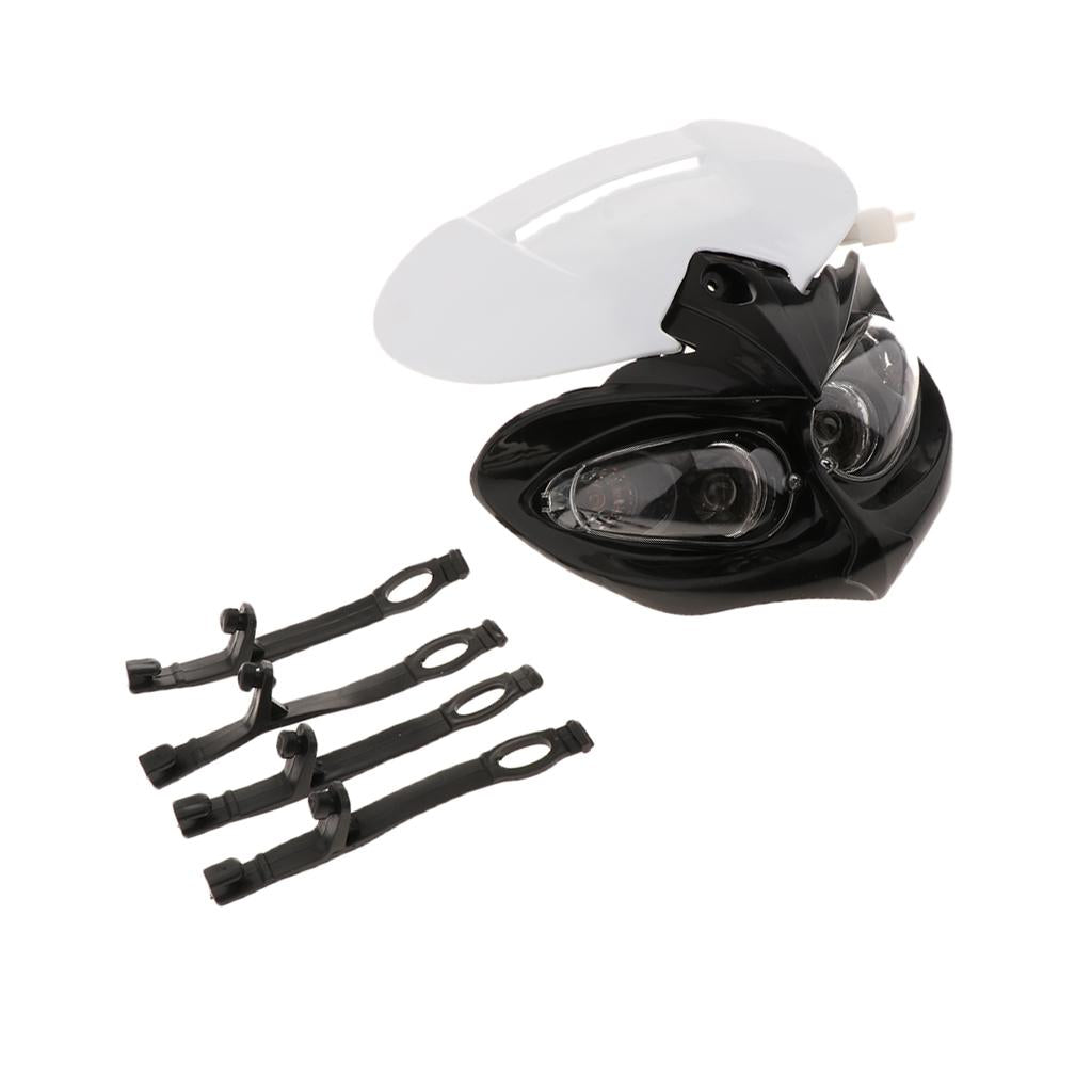 Motorcycle Dual Sport Headlight 12V 35W Head Light for KTM SMR EXC SX White