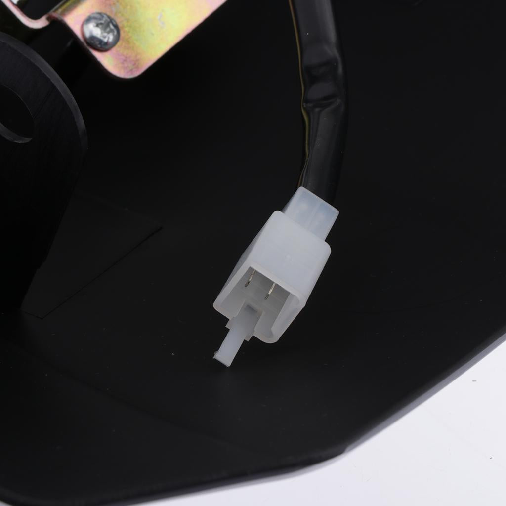 12V Motorcycle Headlight for HONDA 110-250CC for kawasaki - Black