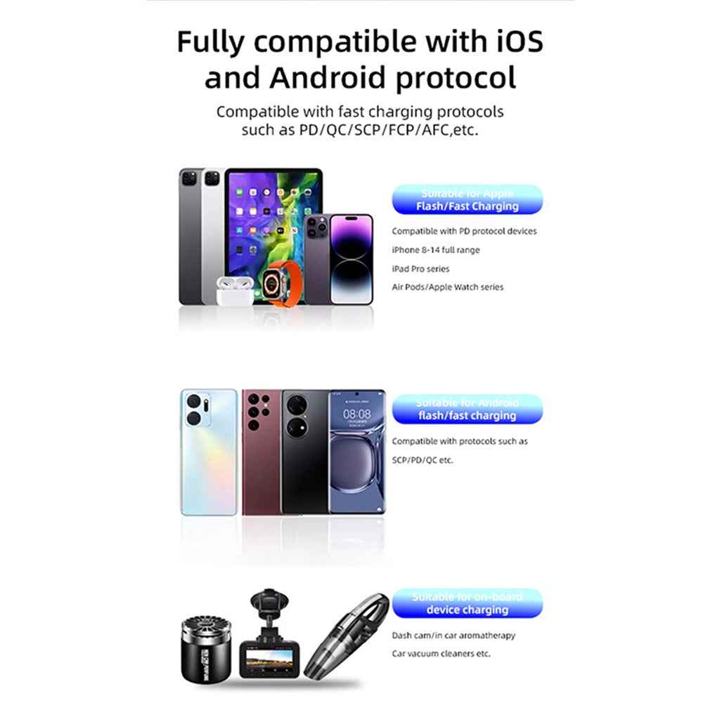 C38 Bluetooth-compatible Car FM Transmitter 2 USB Car Fast Charger Audio MP3 Player
