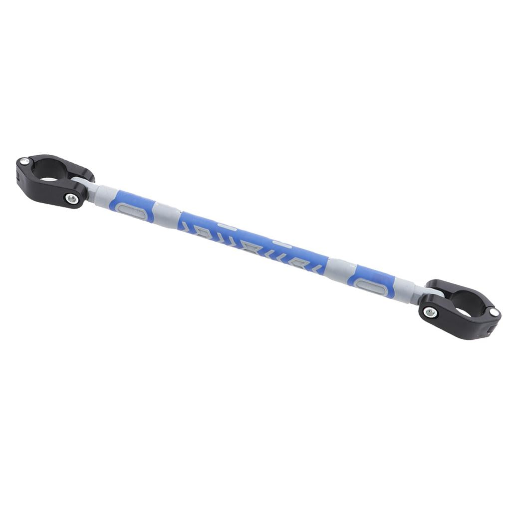 Extendable Handlebar Balance Cross Bar Universal for Motorcycle Blue