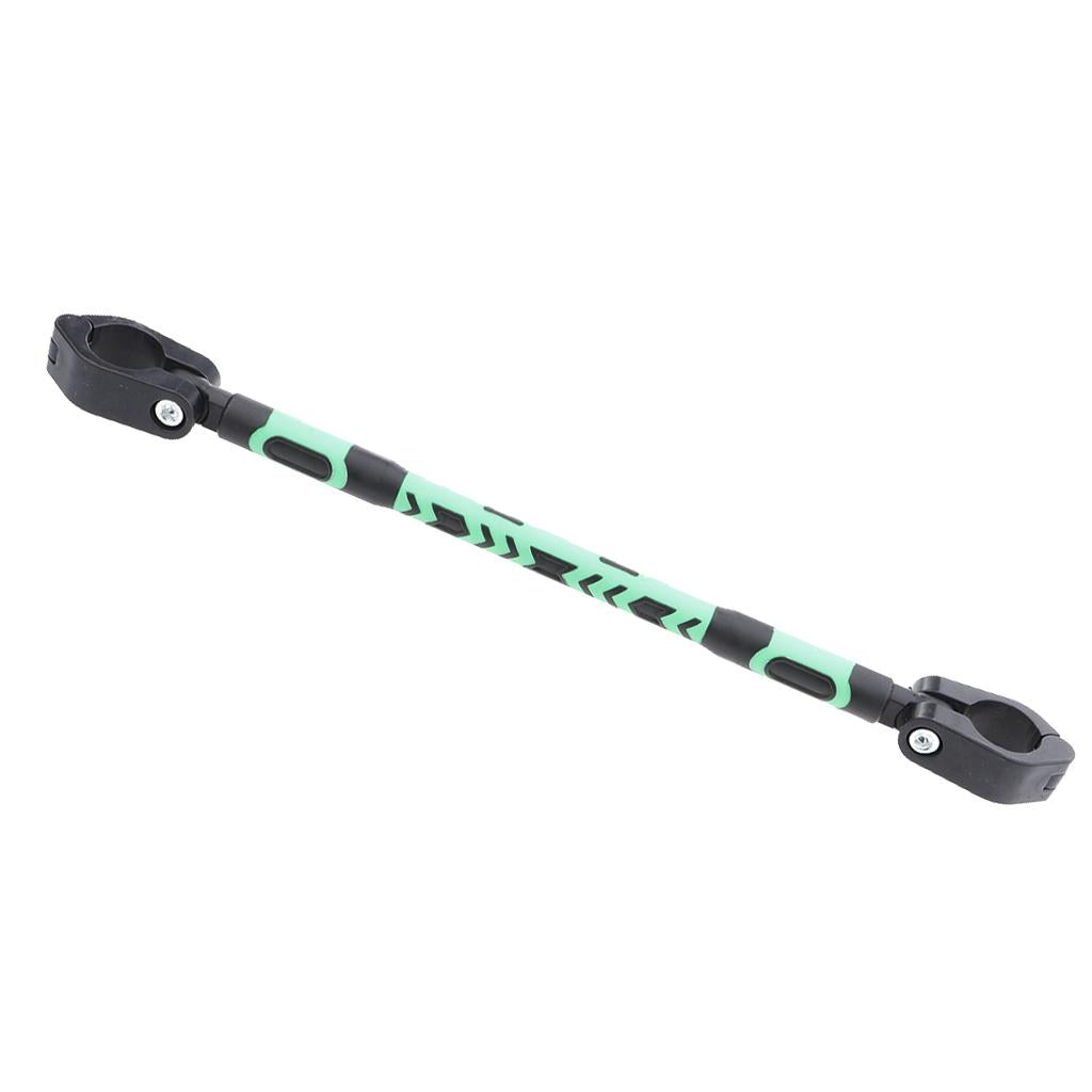 Extendable Handlebar Balance Cross Bar Universal for Motorcycle Green