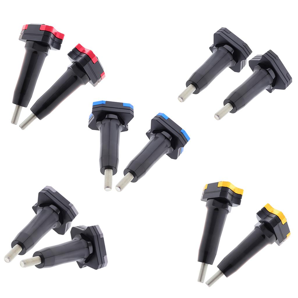 Motorcycle Frame Sliders Crash Protector for Yamaha MT-07 FZ-07 14-16 Gray