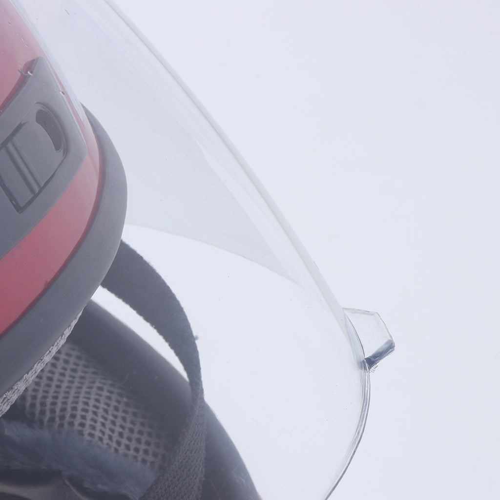 Motorcycle Helmet Dual Visor Modular Flip up Full Face Motor Helmet Red