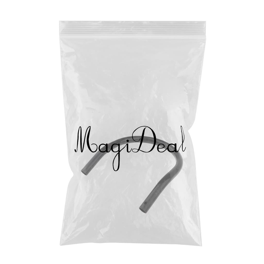 Upswept Cafe Racer Seat Frame Hoop Loop Metal 210mm for Motorcycle Black
