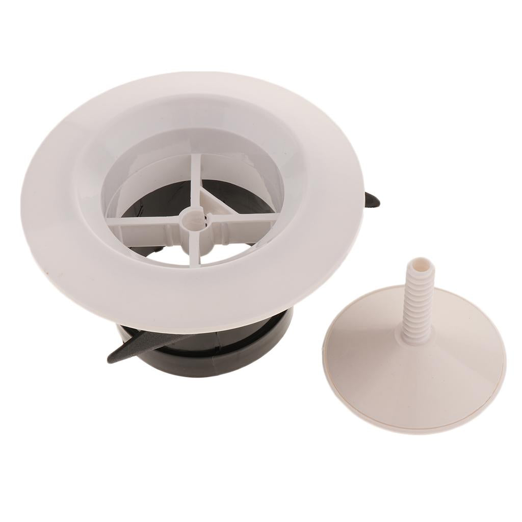 Round Adjustable Air Heater Vent Outlet for Car and Boat A:70mm ×118mm ×72mm