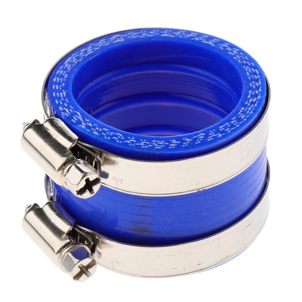 32mm/34mm PWK OKO KOSO Carburetor Intake Manifold Joint Boot for Yamaha Blue