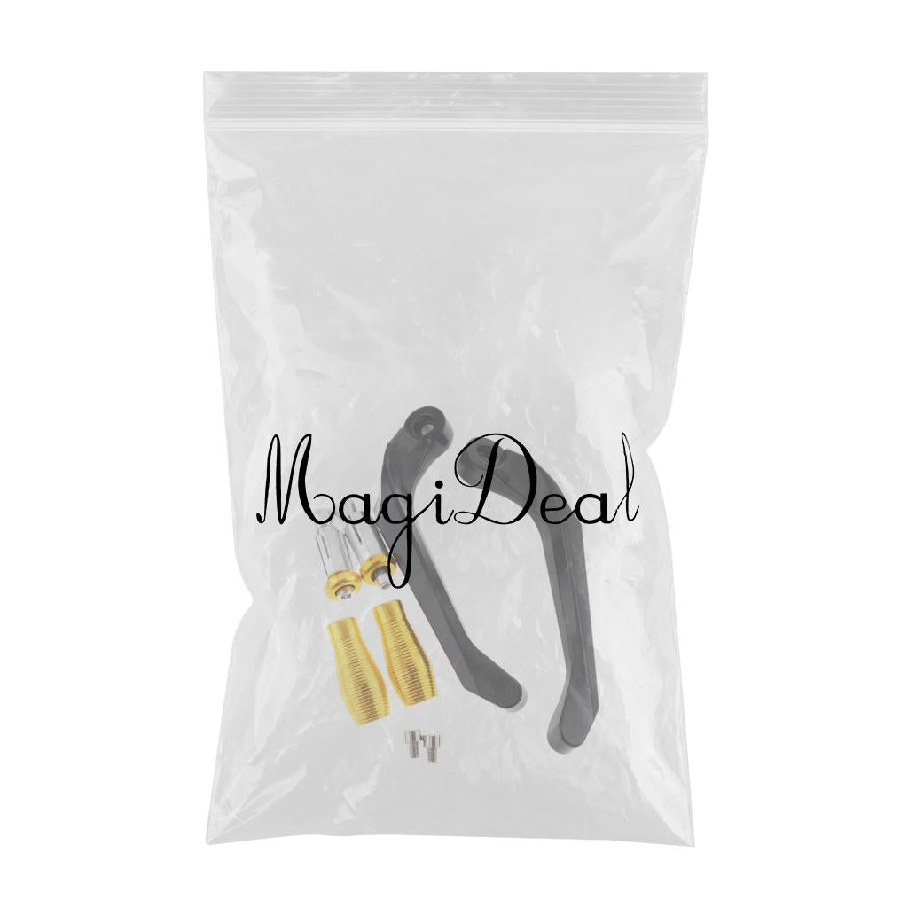 Aluminum Motorbike Brake Clutch Levers Protector Guard for Yamaha R3  Yellow