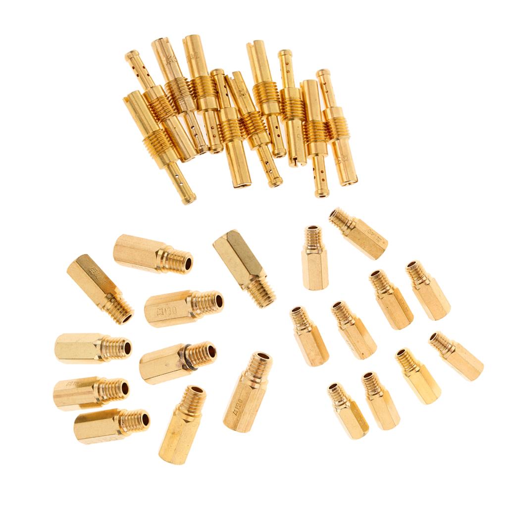 10x Carburetor Main jet Needle Set for PWK KOSO KEIHIN OKO Carb