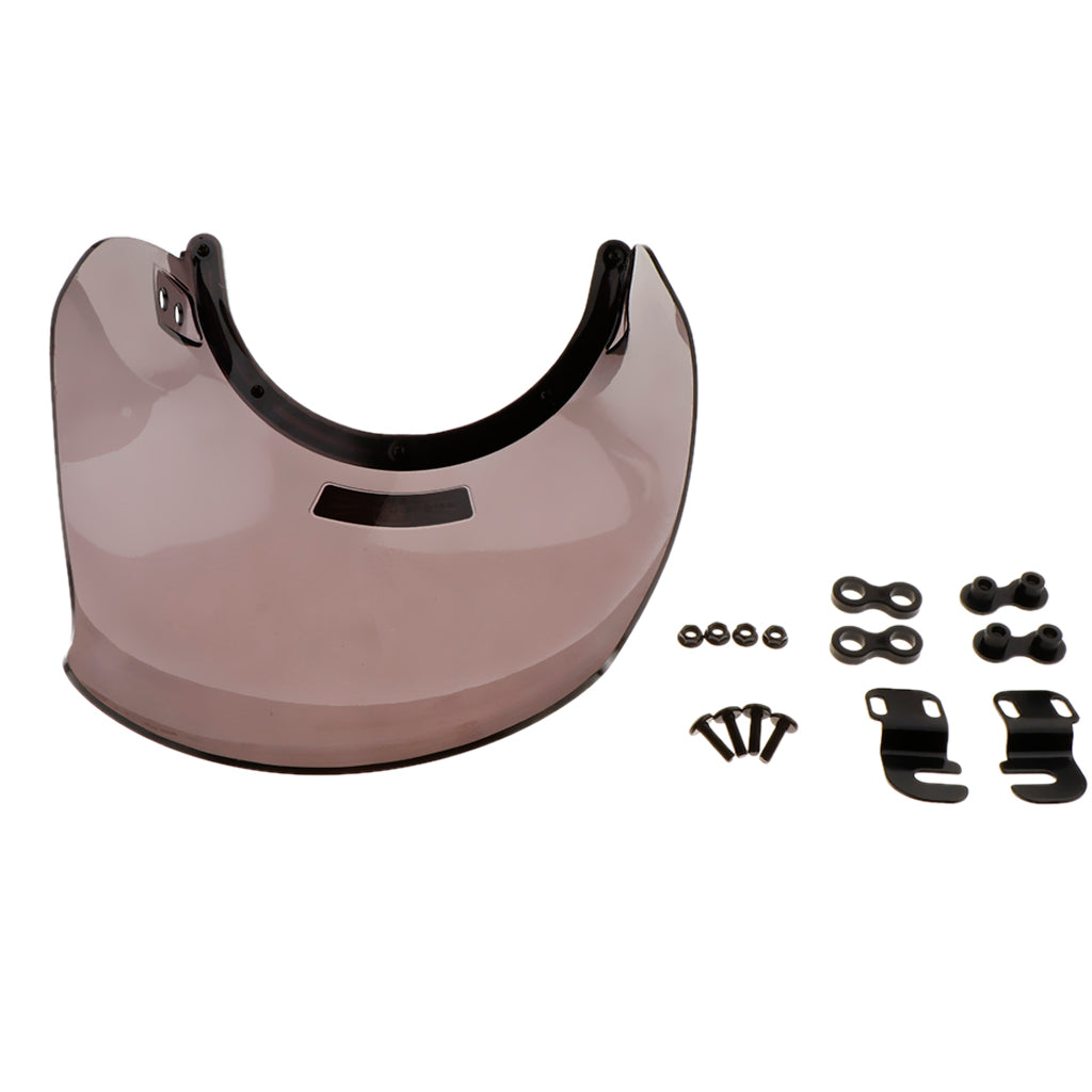 Headlight Fairing Windscreen Windshield Cover Universal for Motorcycle