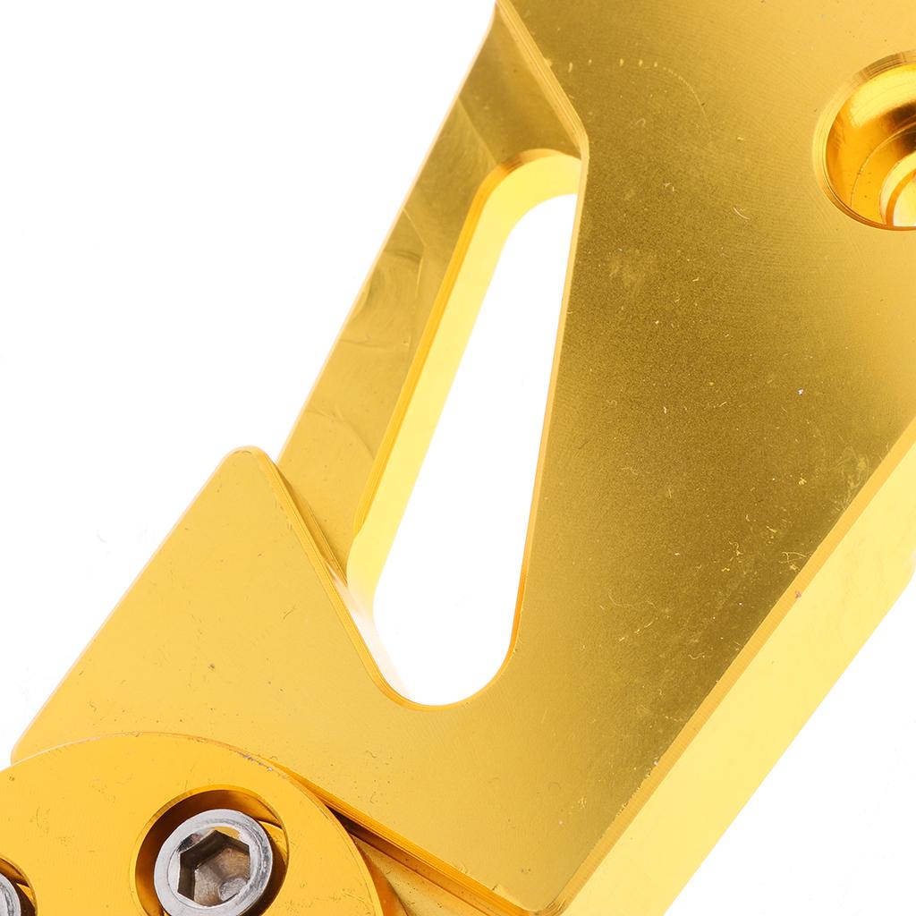 2-Piece Aluminum Motorcycle Steering Handlebar Grip Crossbar - Universal Fit