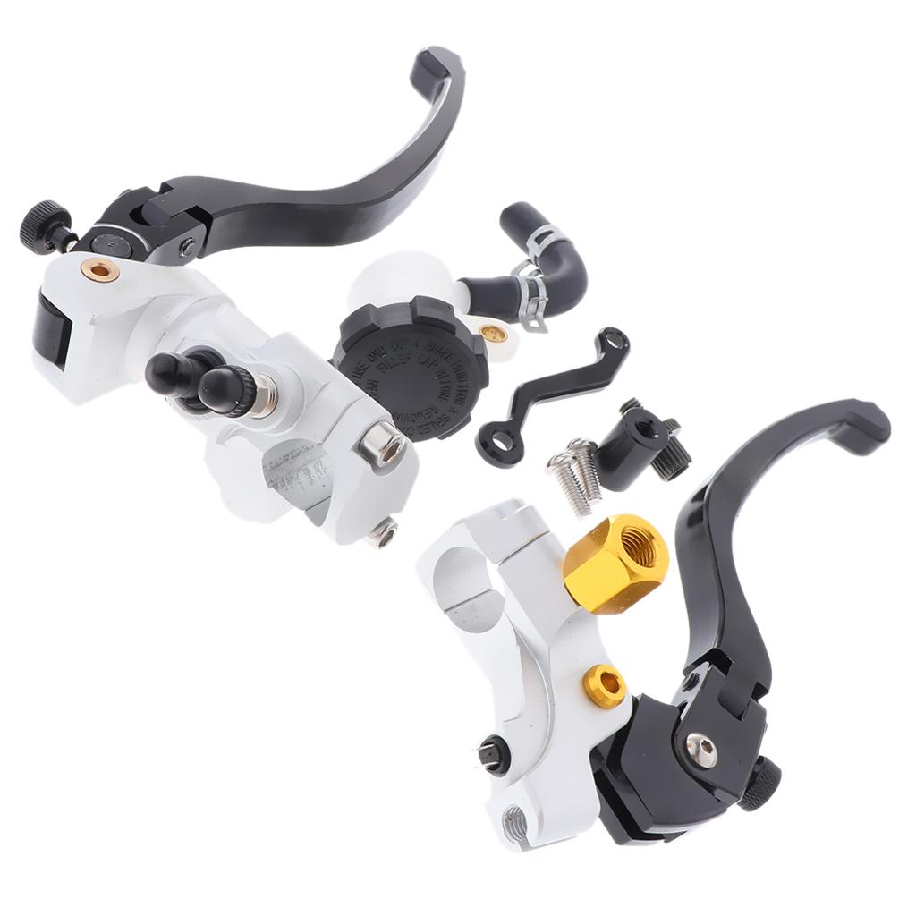 Motorcycle Adjustable Clutch Brake Levers Foldable Handle Levers