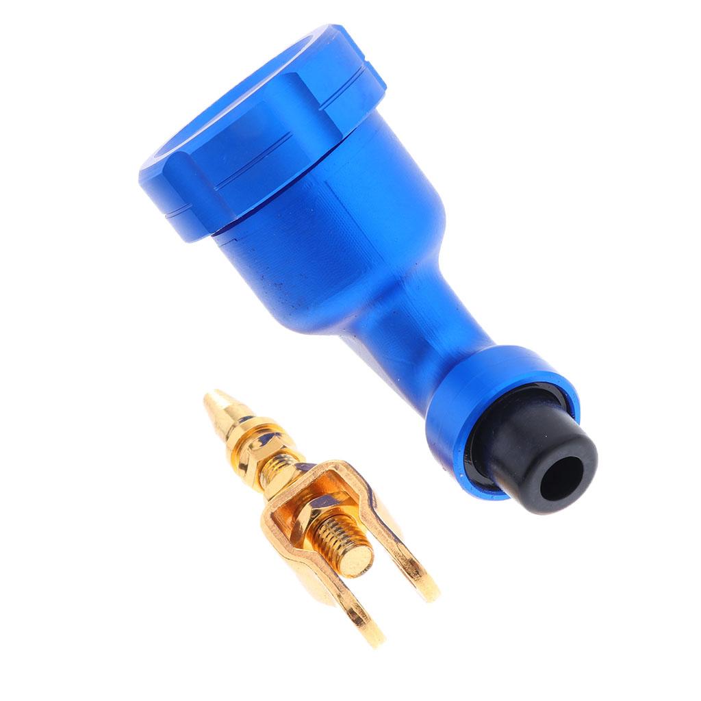 Universal Motorcycle CNC Alloy Hydraulic Rear Brake Pump Blue