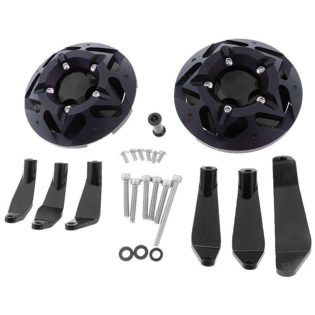 Motorcycle CNC Engine Protective Cover for Kawasaki Z1000SX 10-16 Black