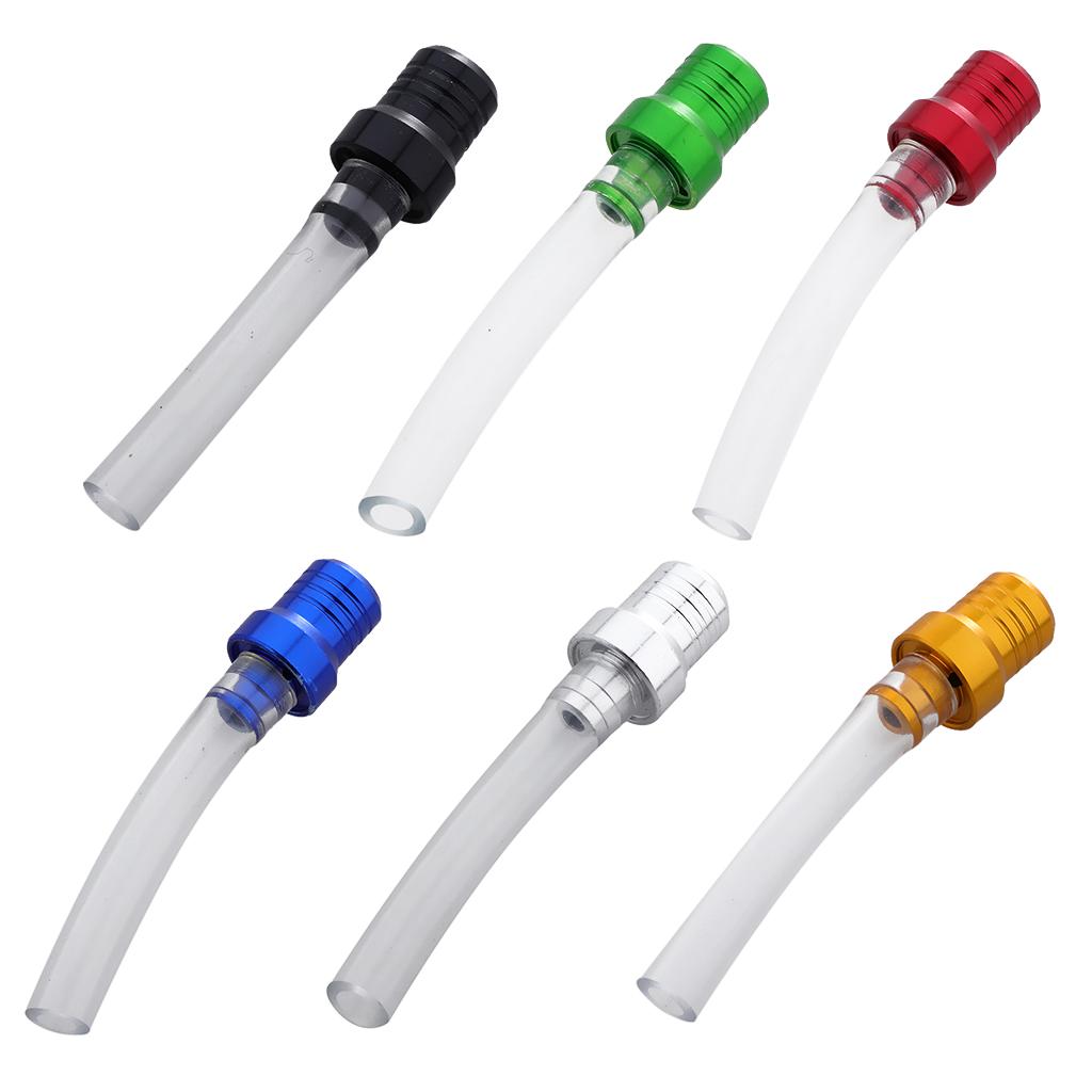 Fuel Gas Tank Cap Air Vent Tube Breather for Pit Dirt Bike Motorcycle Black