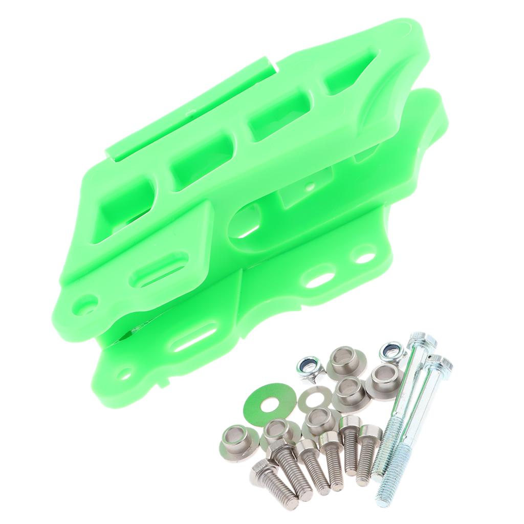 Motorcycle Chain Guide Guard Protector For Kawasaki KX250F 450F Green
