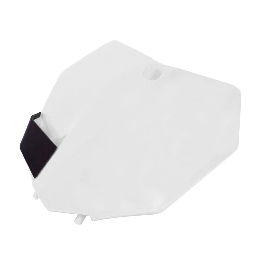 Motorcycle Front Number Plate Name Plate for KTM Models White