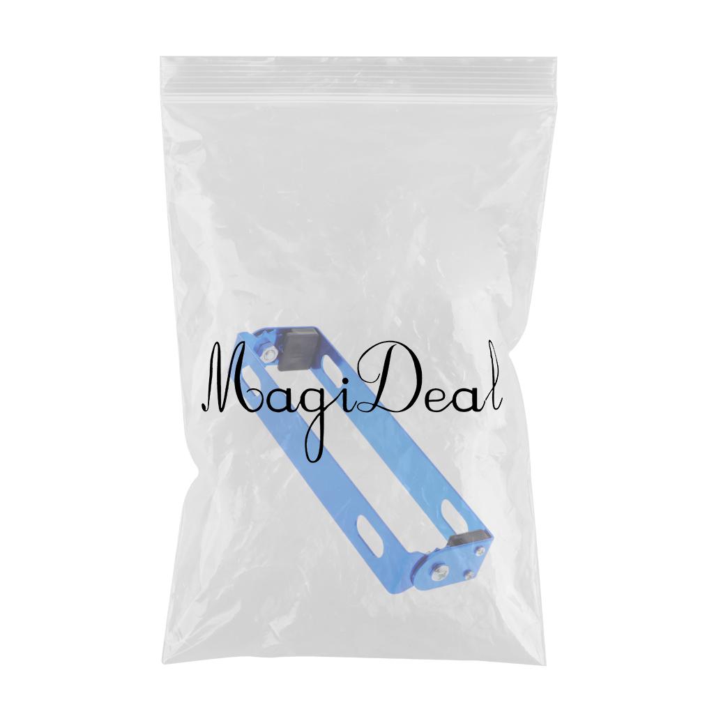 Adjustable  Motorcycle License Plate Frame for Electric Scooters Blue