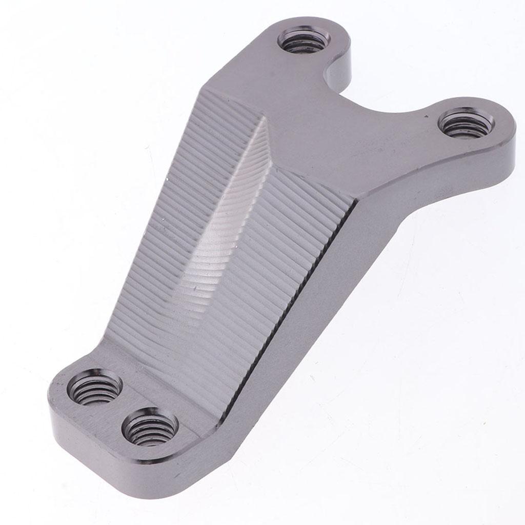 Motorcycle Steering Stabilizer Damper Bracket Mount Kit for Kawasaki Grey