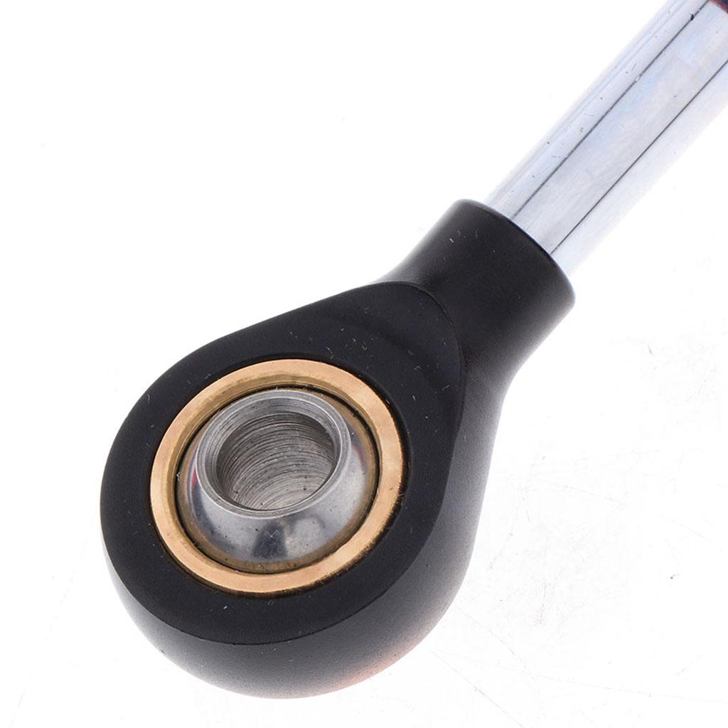Motorcycle Adjustable Steering Damper Red+Black