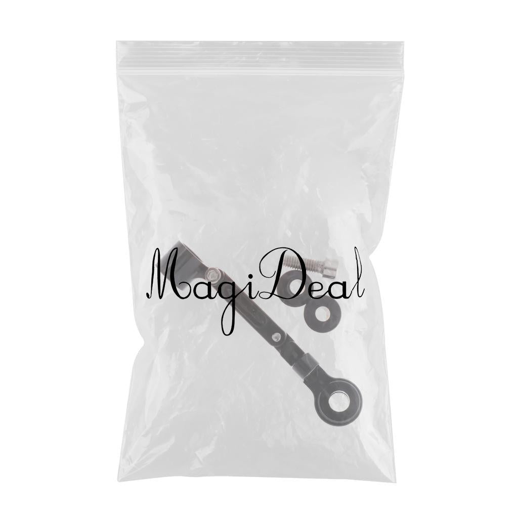 Universal Motorcycle Brake Master Fluid Reservoir Oil Cup Bracket Black