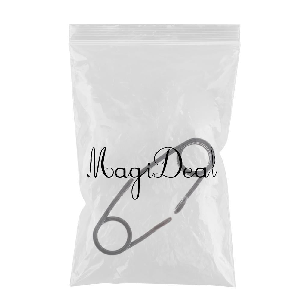 Motorcycle Pad Saddle Solo Seat Springs Bracket for Halley-Clip Black