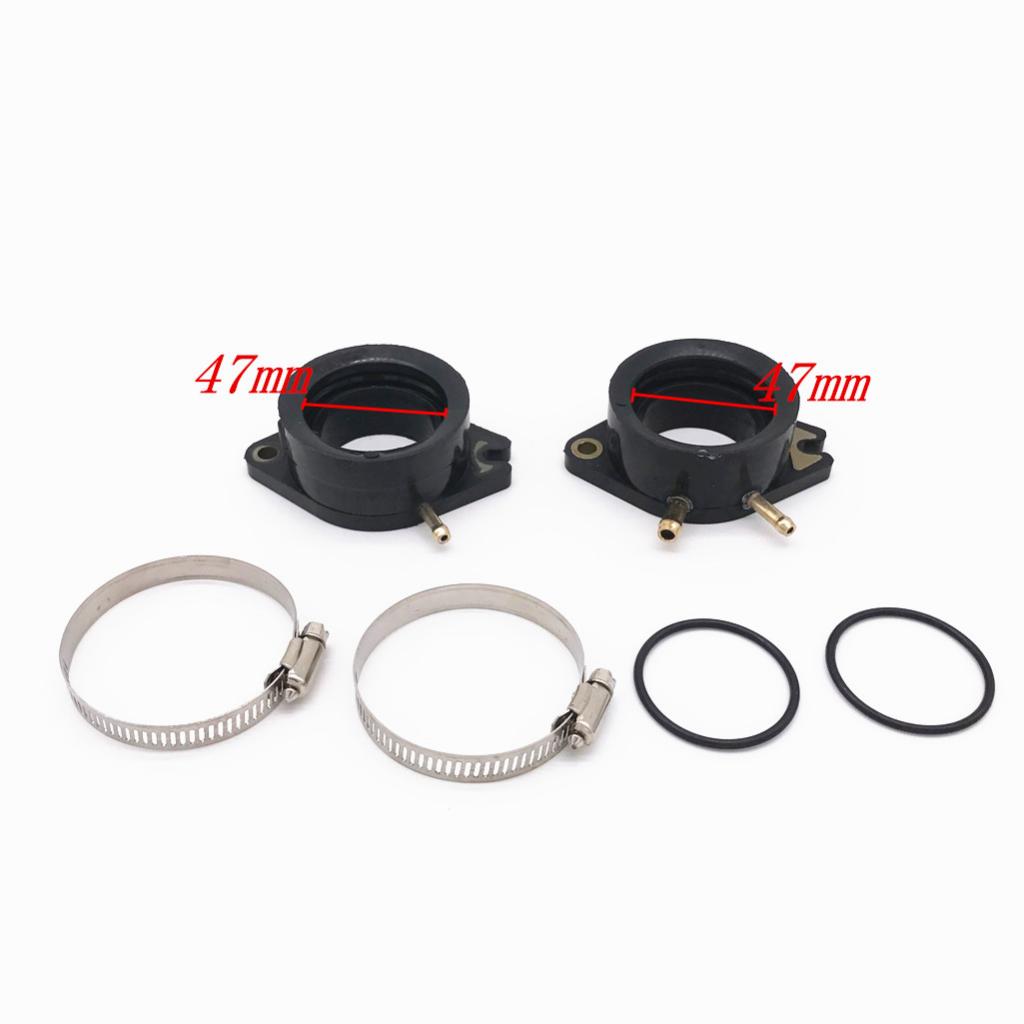 1 Pair Carburetor Intake Manifold Fits for Yamaha/VIRAGO750/XV750/1981-1983