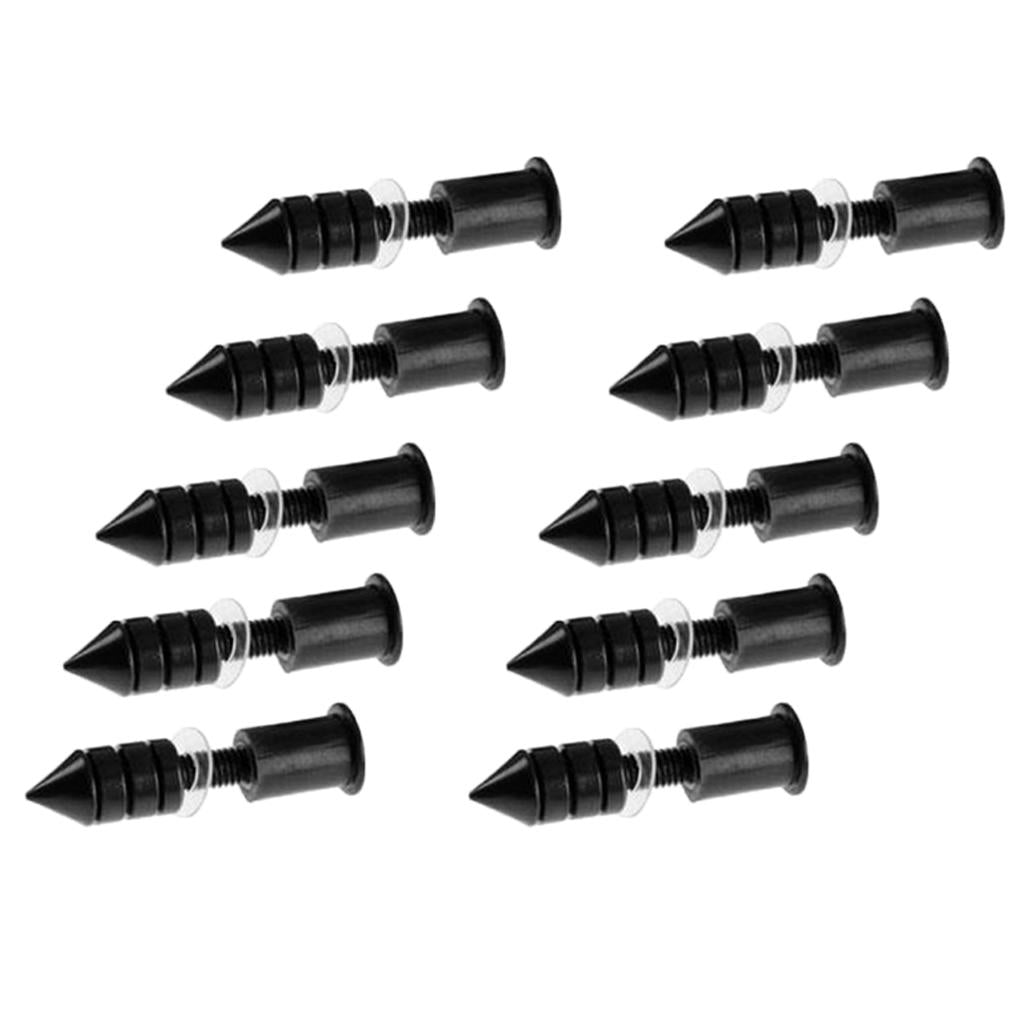 CNC 5mm Windscreen Bolts Motorcycle Windshield Screw Mounting Nuts