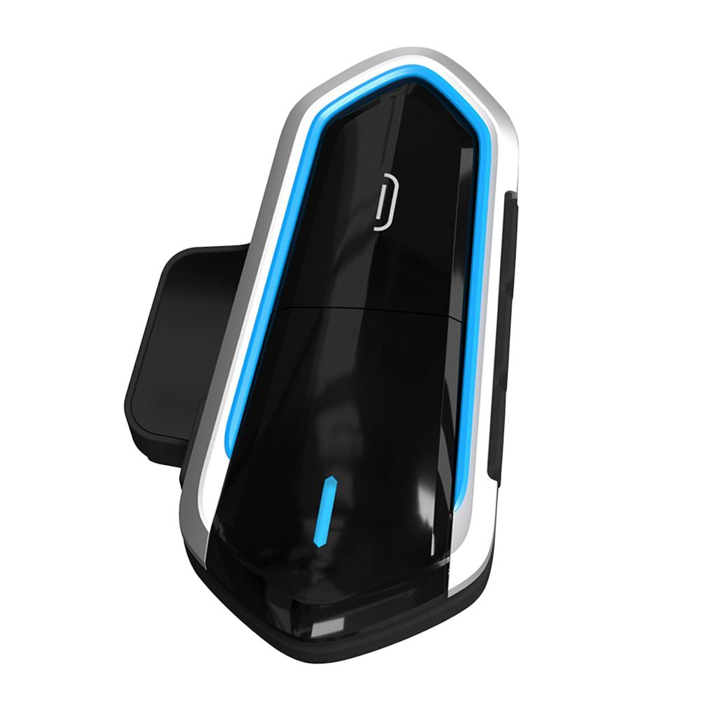 Motorcycle FM A2DP Bluetooth  4.1 + EDR Helmet Headset Music Player  blue