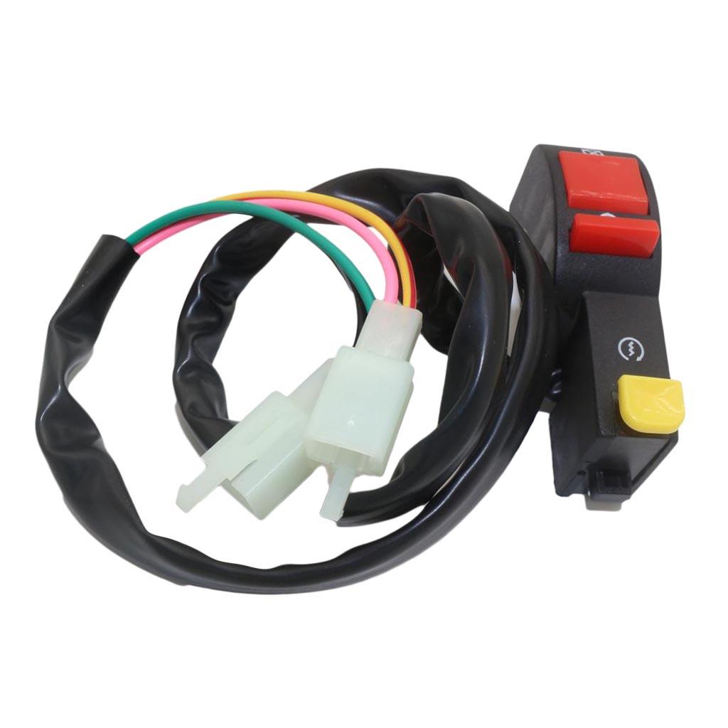 3xMotorcycle Engine On Off Kill Switch for ATV Pit Dirt Bike 50 70 110cc 125cc