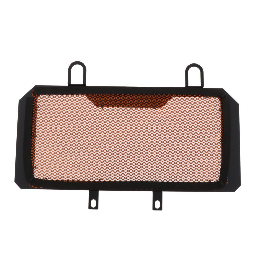 Motorcycle Radiator Grille Guard Cover Protector for DUKE250/390 Orange