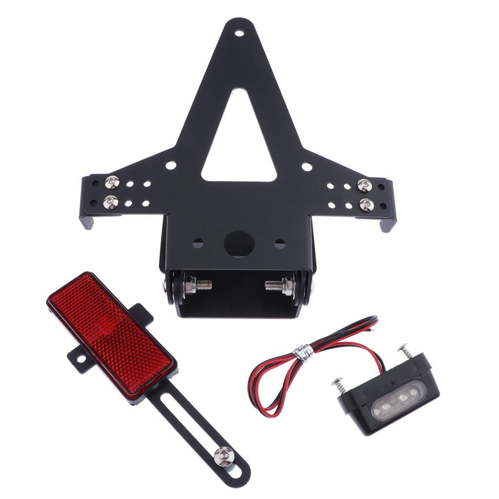 Bracket Rear Light Fender Eliminator Motorcycle CNC License Plate Holder