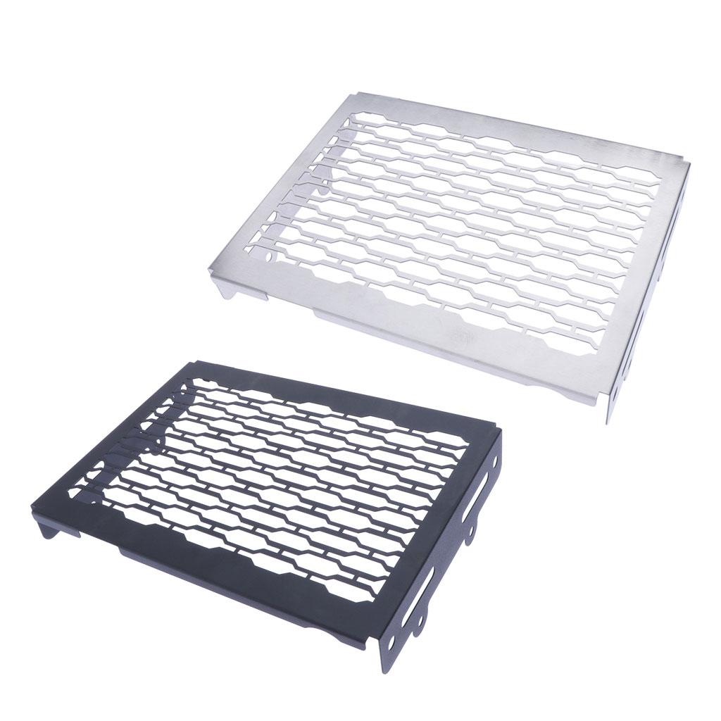 Motorcycle Radiator Grille Guard Cover for Honda REBEL 300 REBEL 500 Silver