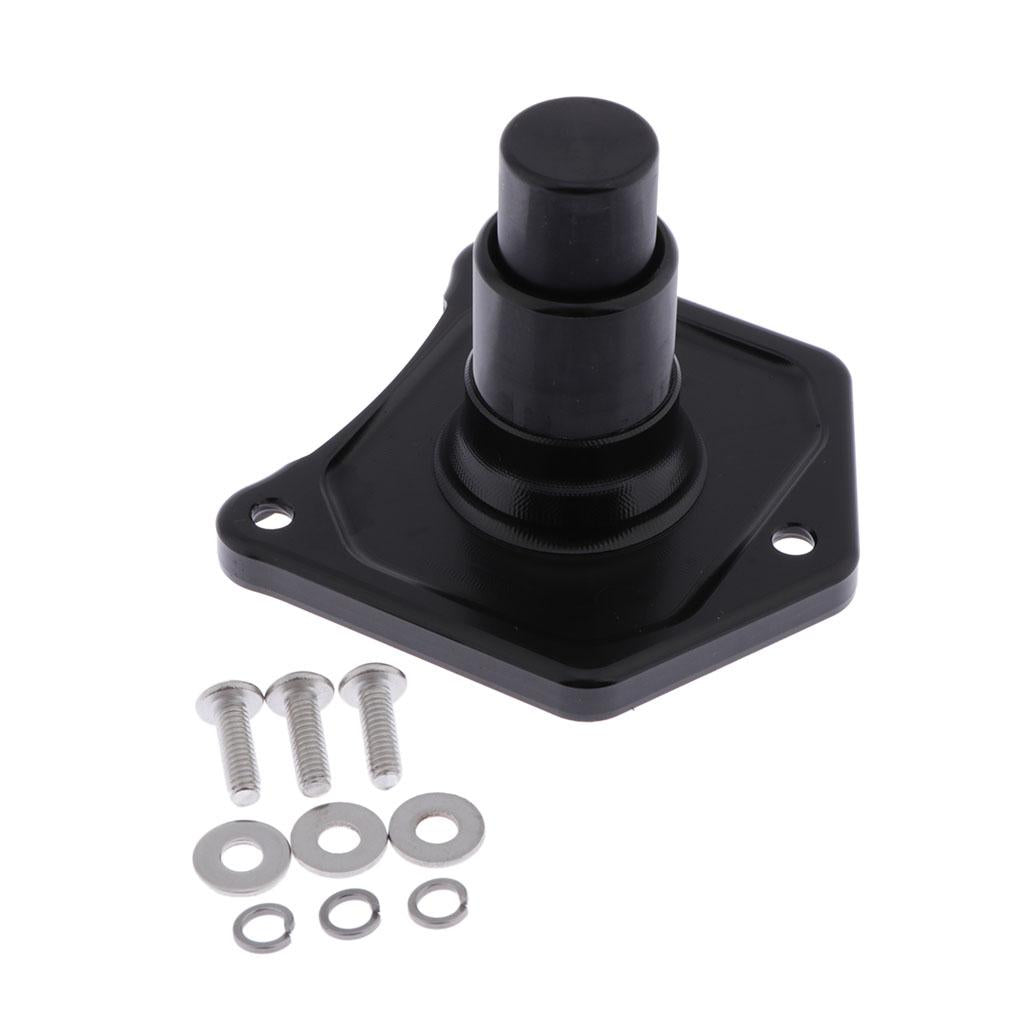 Solenoid Push Button Stater Switch for Harley91-17 EVO TWIN CAM 17762 Black