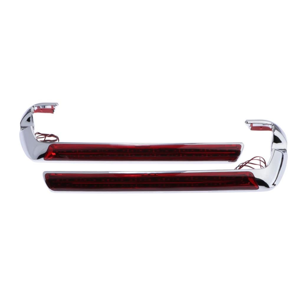 Motorcycle Saddlebag LED Tail Light For Harley Touring 2014-2018 Red