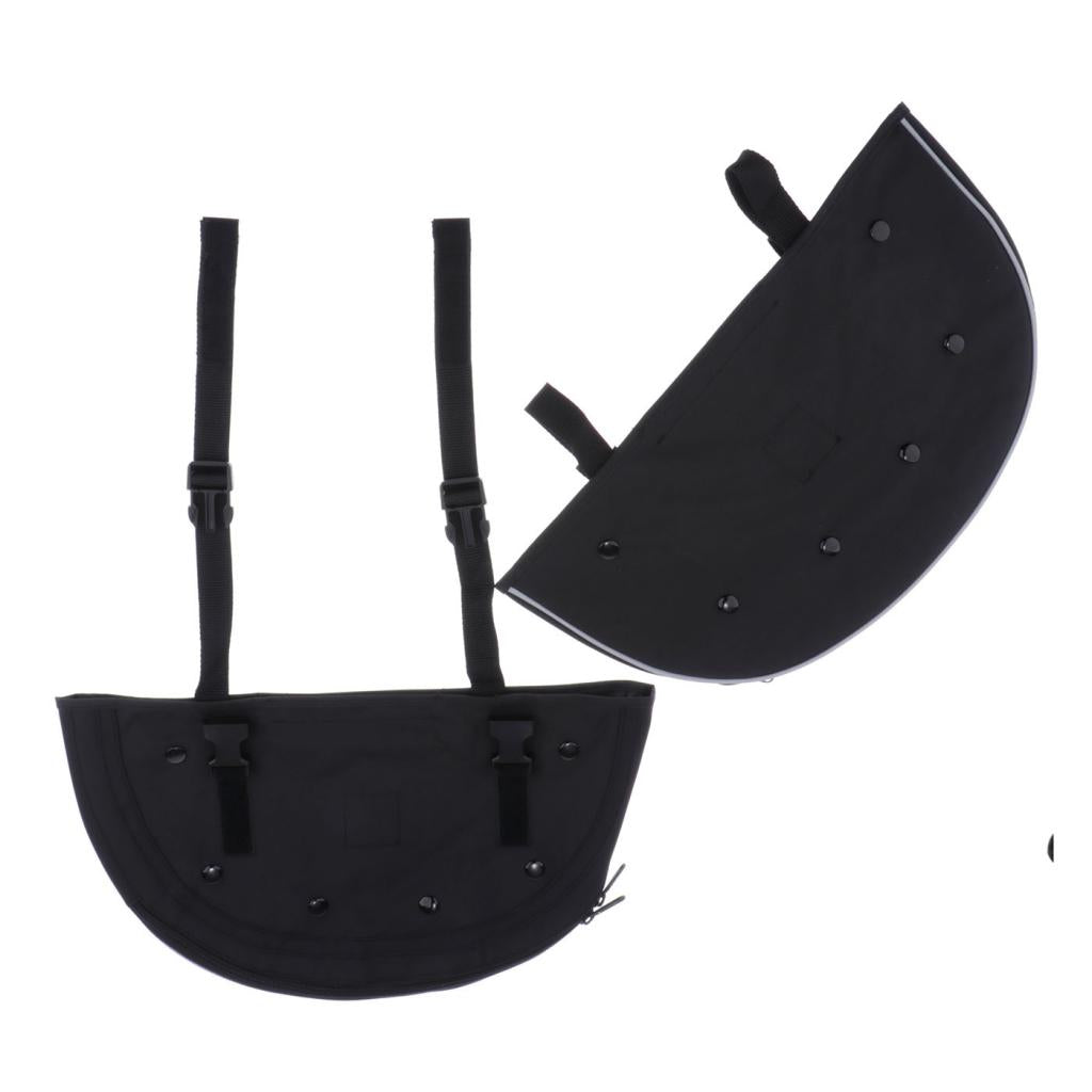 Soft Lower Chap Leg Warmer Bag For Harley Softail FLS FLSTC FLSTF FLSTN 65up
