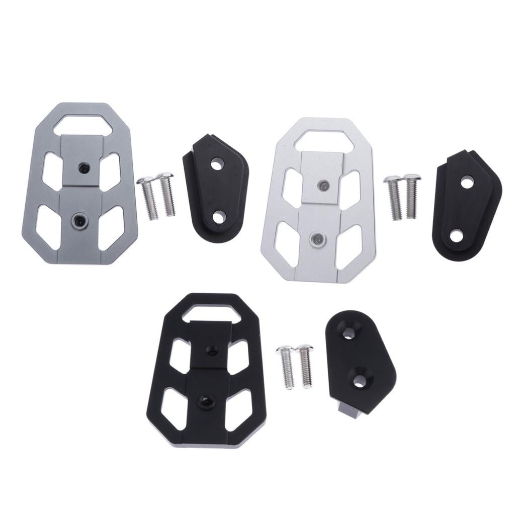 CNC Aluminum Motorbike Foot Pegs Footpegs Footrests for BMW G310GS Black