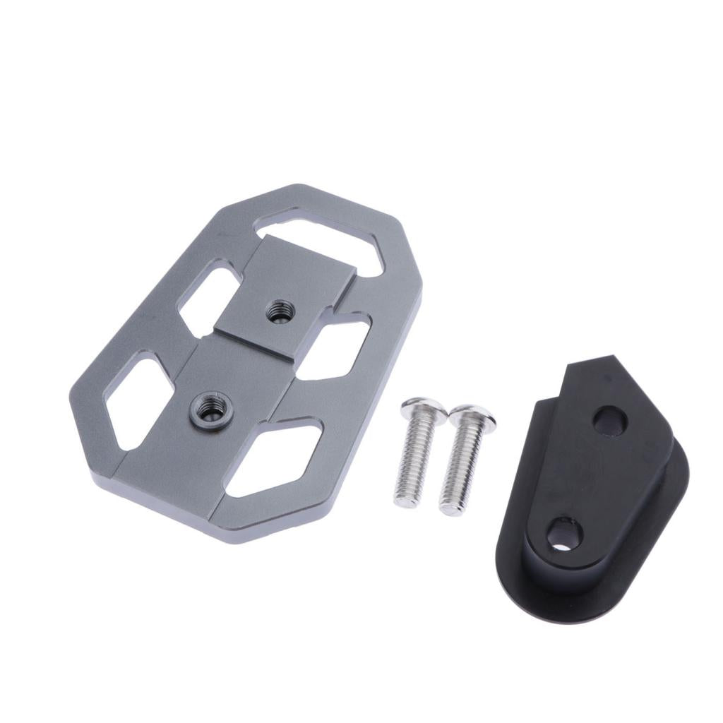 CNC Aluminum Motorbike Foot Pegs Footpegs Footrests for BMW G310GS Grey